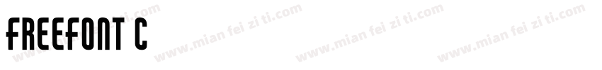 FreeFont c4字体转换
